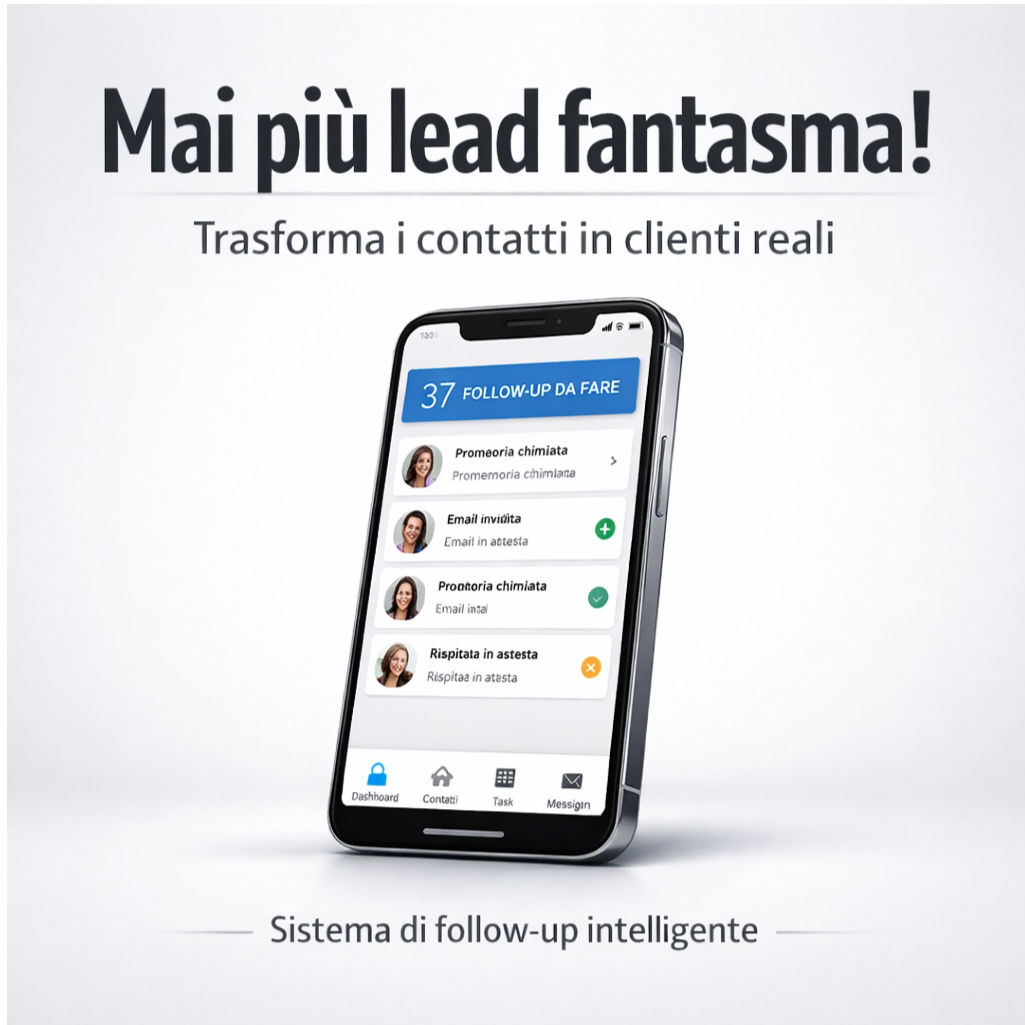 Mai più lead fantasma!