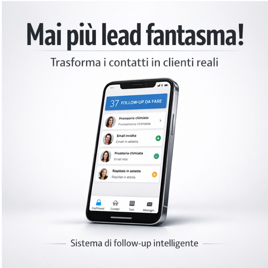 Mai più lead fantasma!